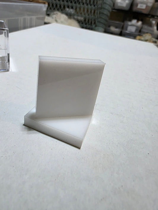 Square Acrylic Stands 2" 1/4" thick (Medium Porky Box Size) Assorted