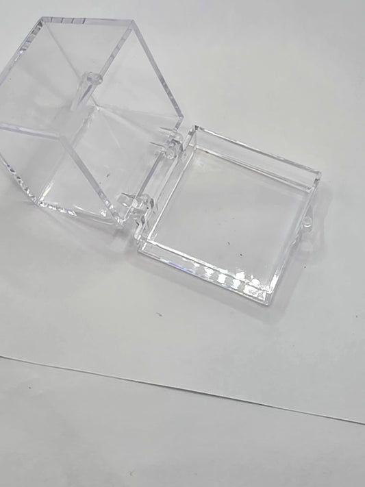 2" (MEDIUM) Perky/Porky Boxes  (empty) CLEAR